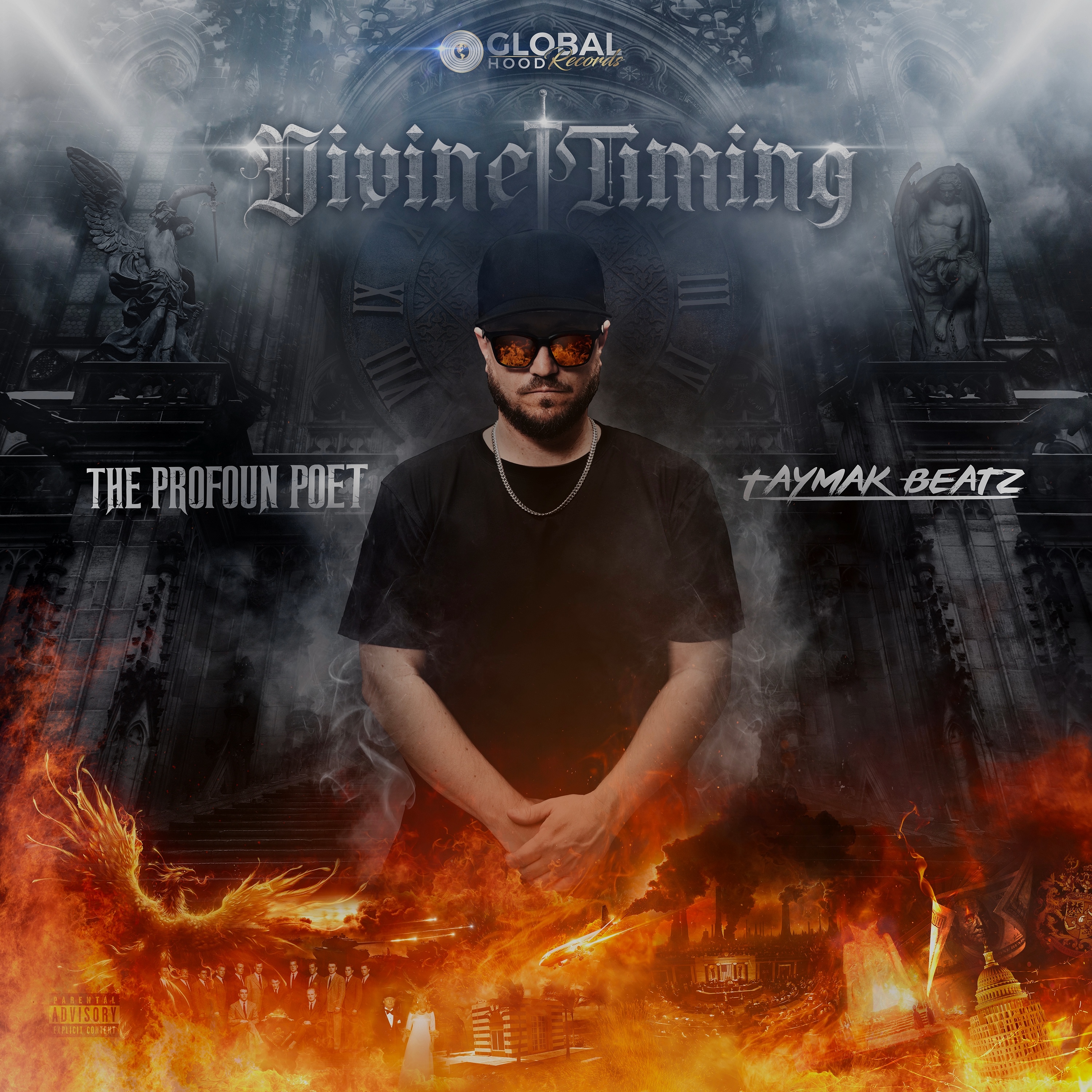 Divine Timing album cover by Profoun Poet